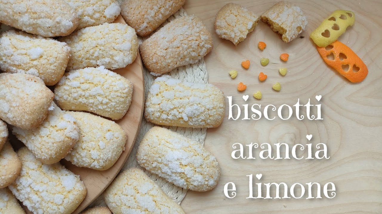 BISCOTTI DEL MATTINO AL PROFUMO DI ARANCIA E LIMONE