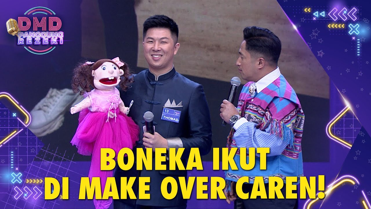 SUPER LUCU! Caren Terima Tantangan Make Over Boneka Diva | DMD PANGGUNG REZEKI