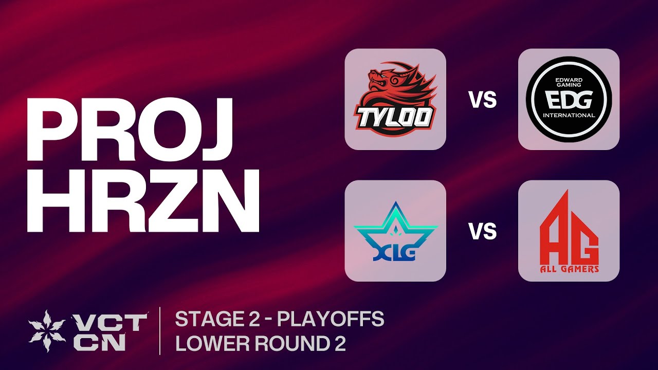 EDG vs TYL | AG vs XLG | VCT CN Stage 2 Playoffs | Project Horizon | Community English Costream