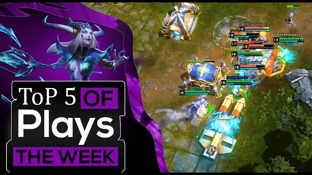 HoN OMG | Top 5 Plays Of The Week #16/9/2018 + OMG Moments #05