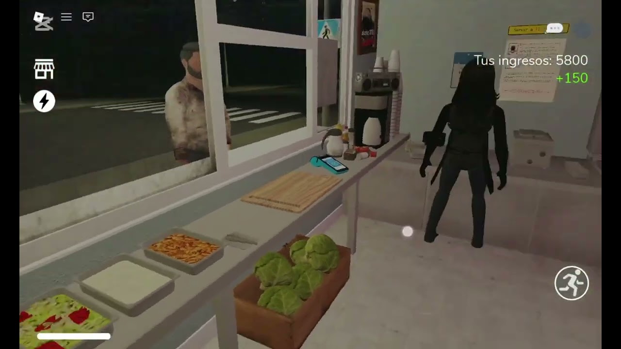 Jugando Shawarma xd #darisa #roblox #somosgritonas