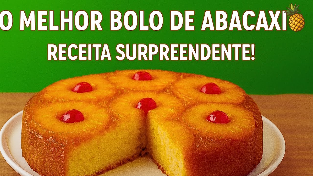 🇵🇹 O Melhor Bolo De Abacaxi Com Casca! | Família Bratuga