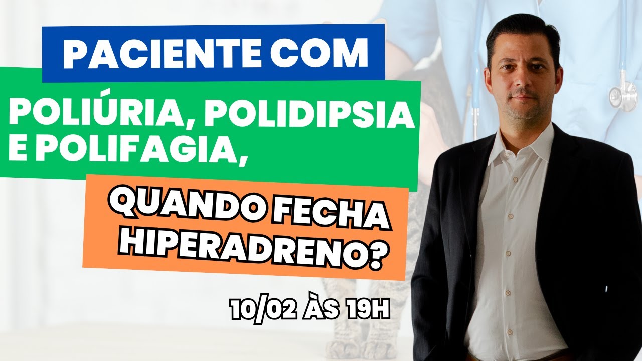 Paciente com poliúria, polidipsia e polifagia, quando fecha HAC?