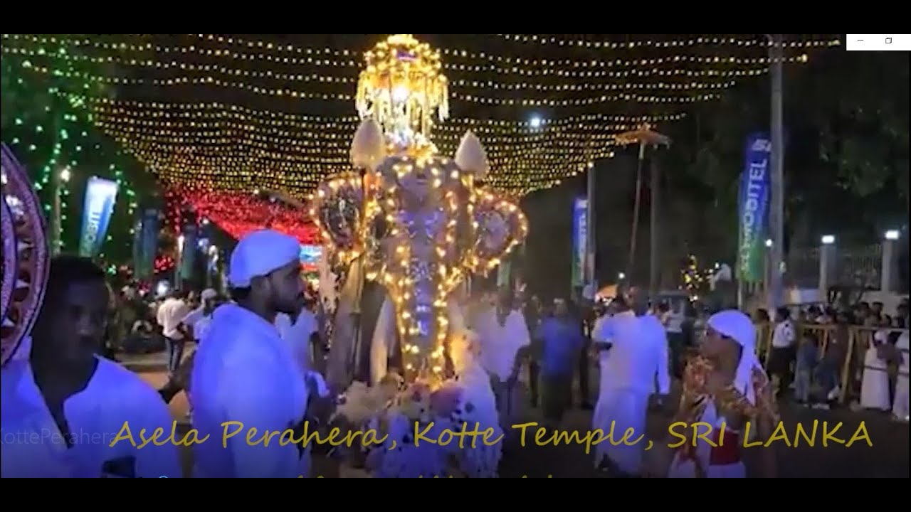 Kotte Perahera, Kotte Temple, SRI LANKA