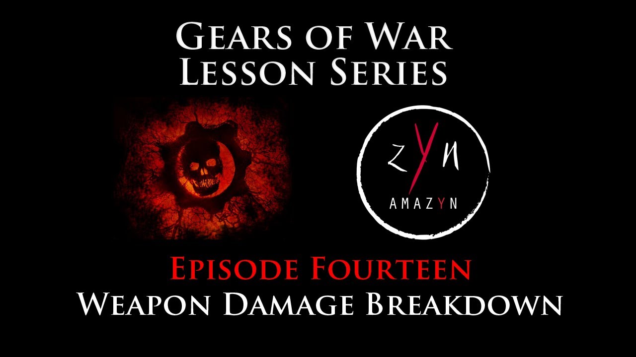 Gears of War 3 Lessons - Episode #14 - Weapon Damage Breakdown