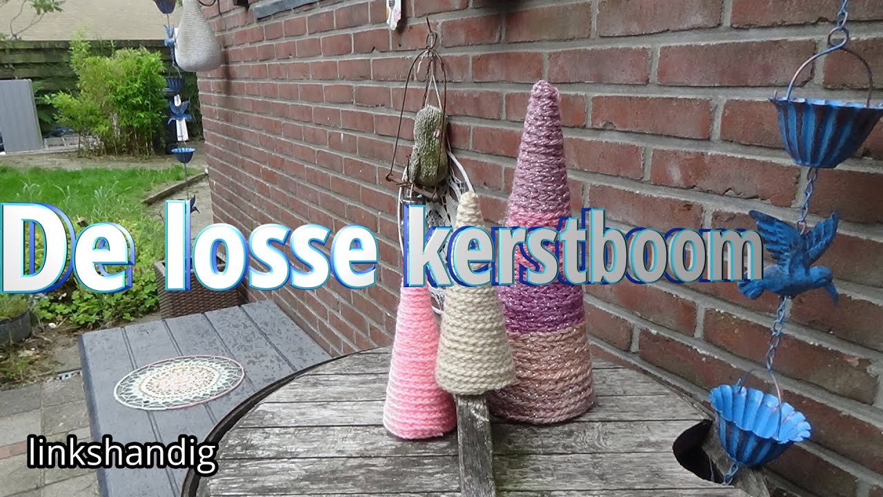 Haken - tutorial #616: De losse kerstboom, linkshandig