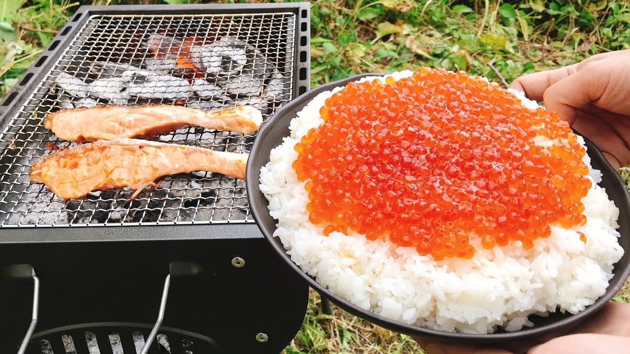 ４合の超爆盛りマンガ飯を新鮮イクラと旬の秋鮭で全て食い尽くす！！