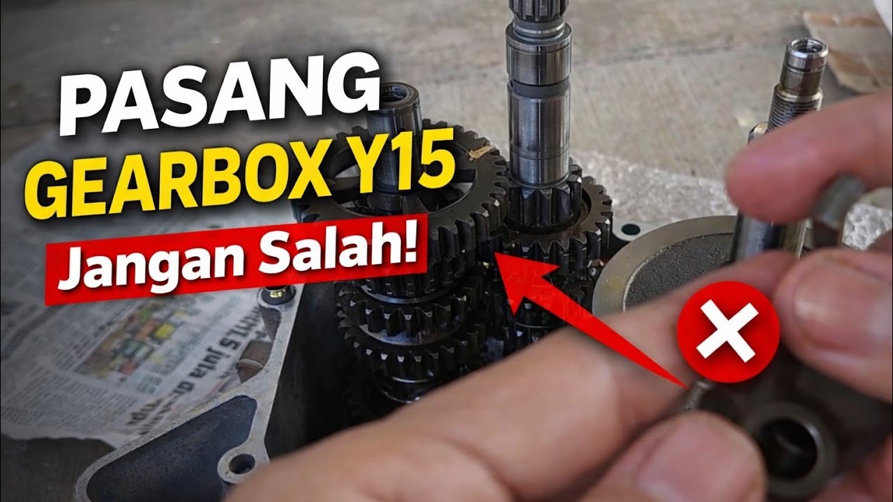 OVERHAUL Y15ZR / PART 9 / PASANG & SUSUN GEARBOX