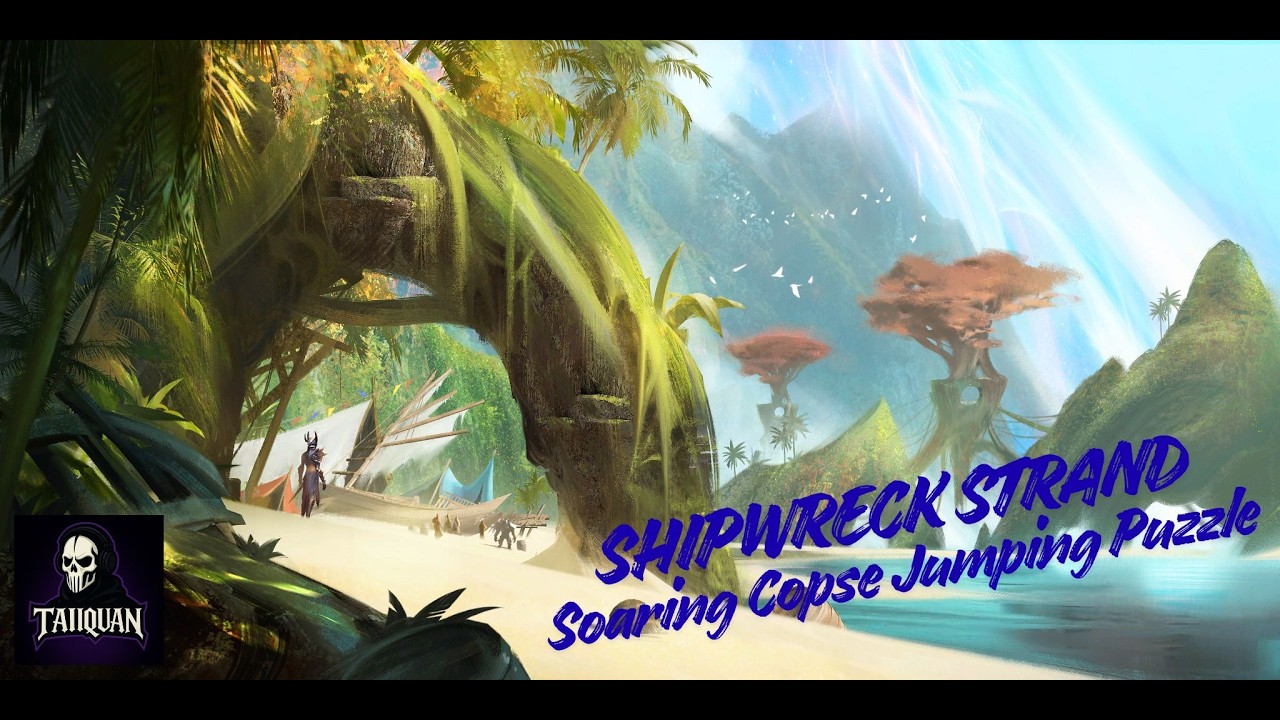 Soaring Copse Jumping Puzzle (GW2). Castora (3/6)