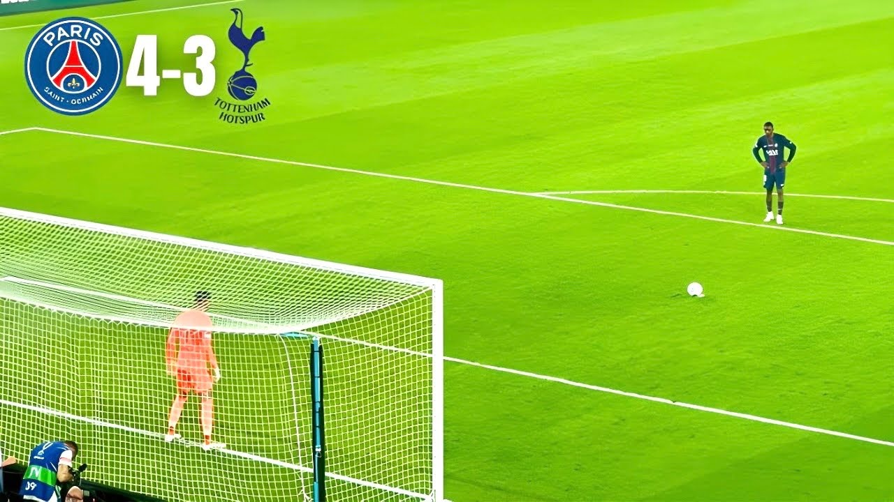 PSG vs Tottenham (4-3) Penalty Shootout | Super Cup Final 2025