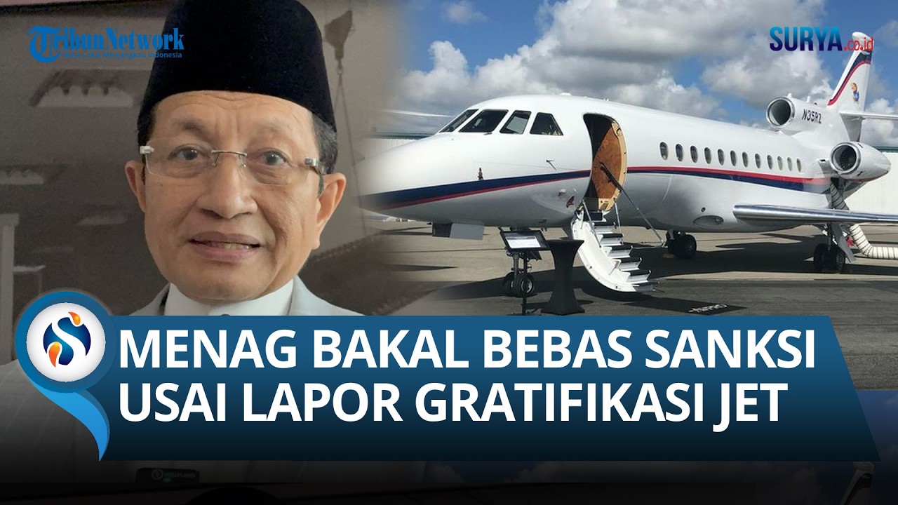 KLARIFIKASI Menteri Agama Lapor ke KPK soal Fasilitas Pesawat Jet Pribadi yang Diterimanya!