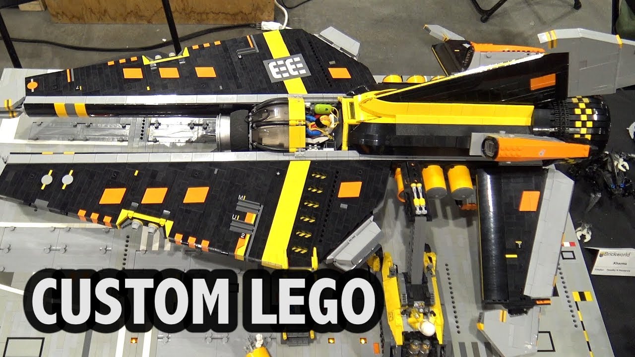 LEGO M47 Bushmaster Spaceship | Brickworld Chicago 2018