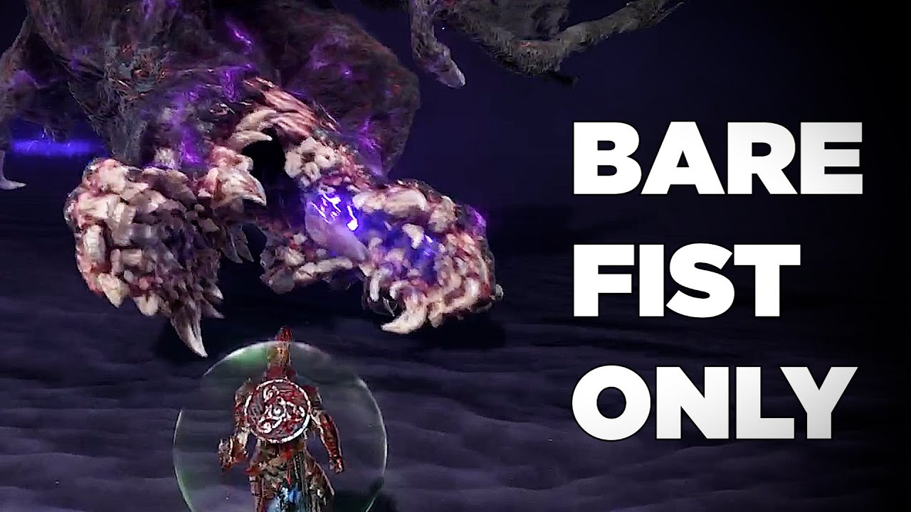 ELDEN RING NIGHTREIGN | Everdark Sovereign Adel - Bare Fist Only Deathless