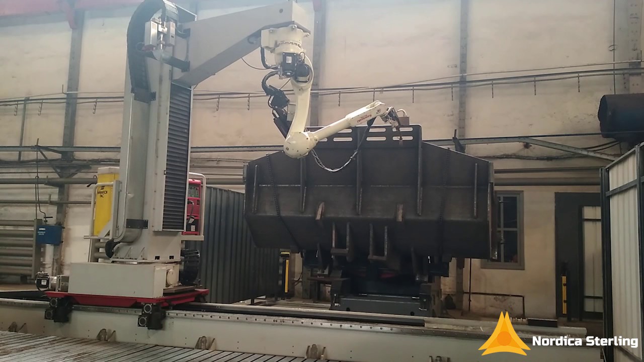 Adaptive Welding Technology for Bucket Manufacturing