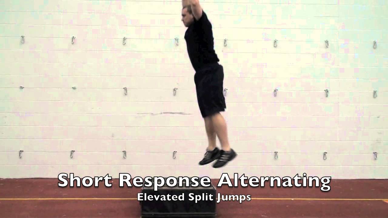 SR Alt Elevated Split Jumps