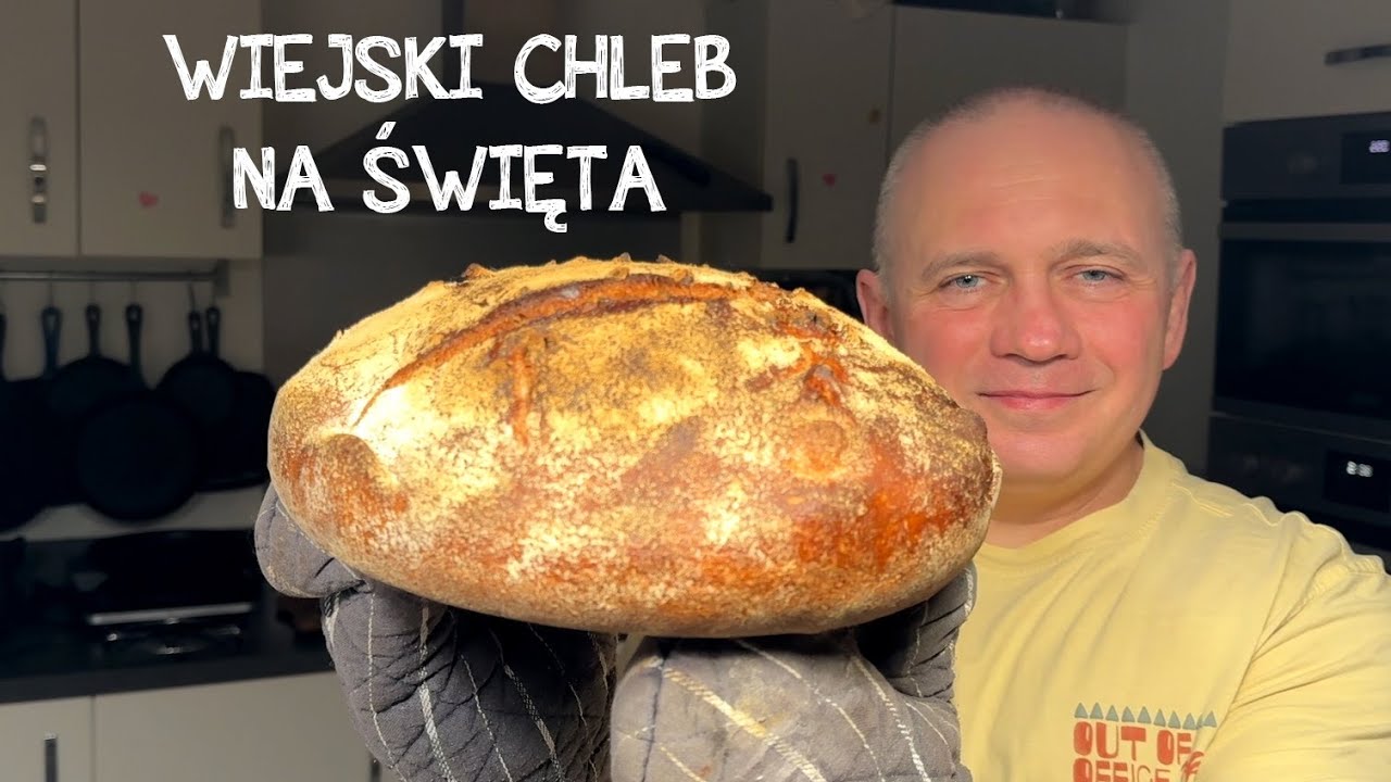 Jak upiec chleb na święta. Lepszy jak z piekarni i zawsze wychodzi!