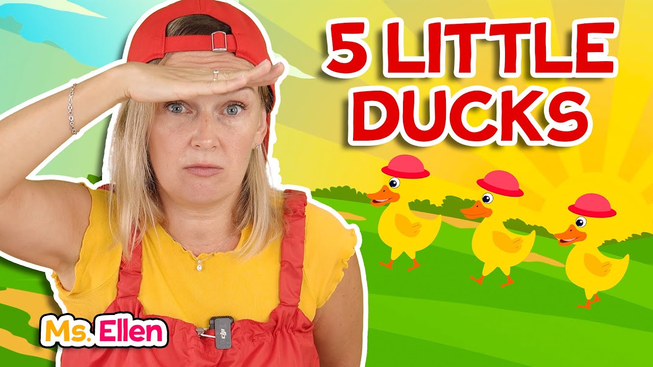 Five Little Ducks | Kids Songs | Super Simple Songs