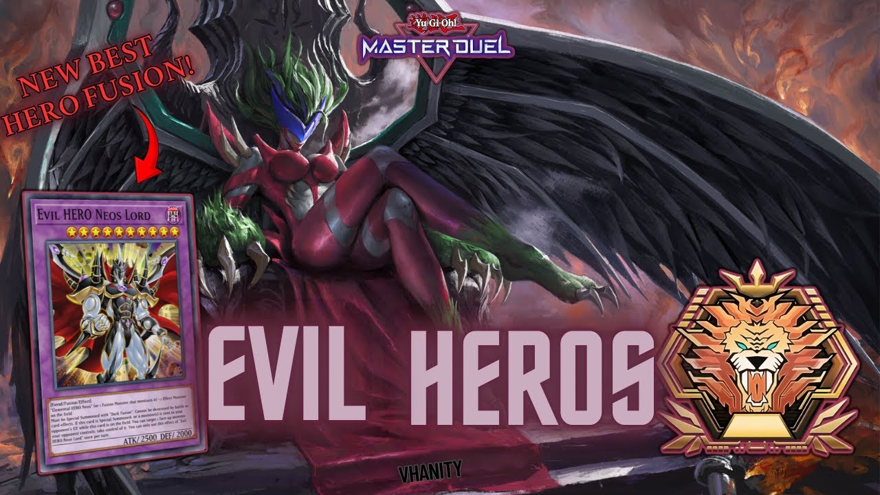 INSANE NEW EVIL HERO DECK IS TOP TIER! / Yu-Gi-Oh! Master Duel