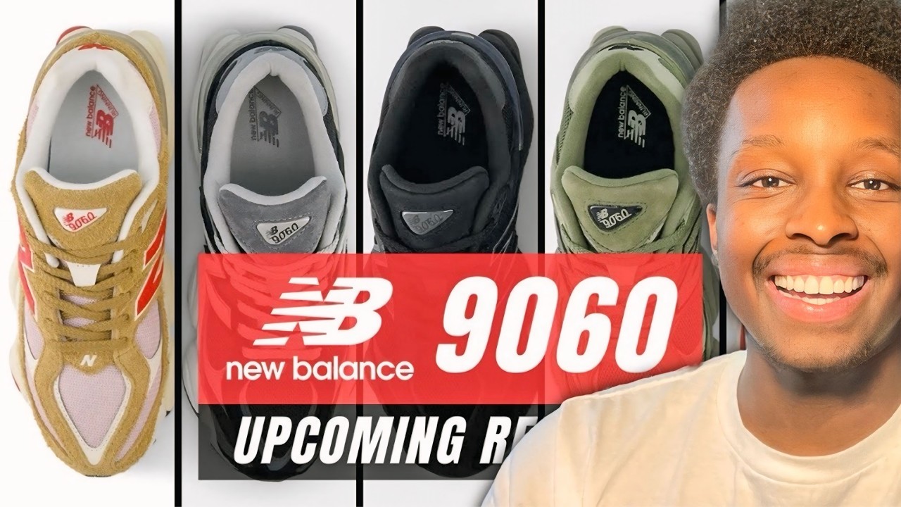 GET THE BEST New Balance 9060 Colorways for 2025 REACTION