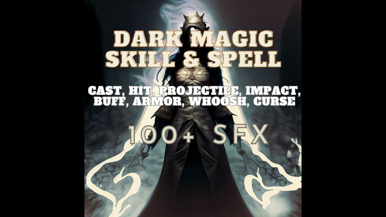 Dark Magic Skill Spell Sound Pack