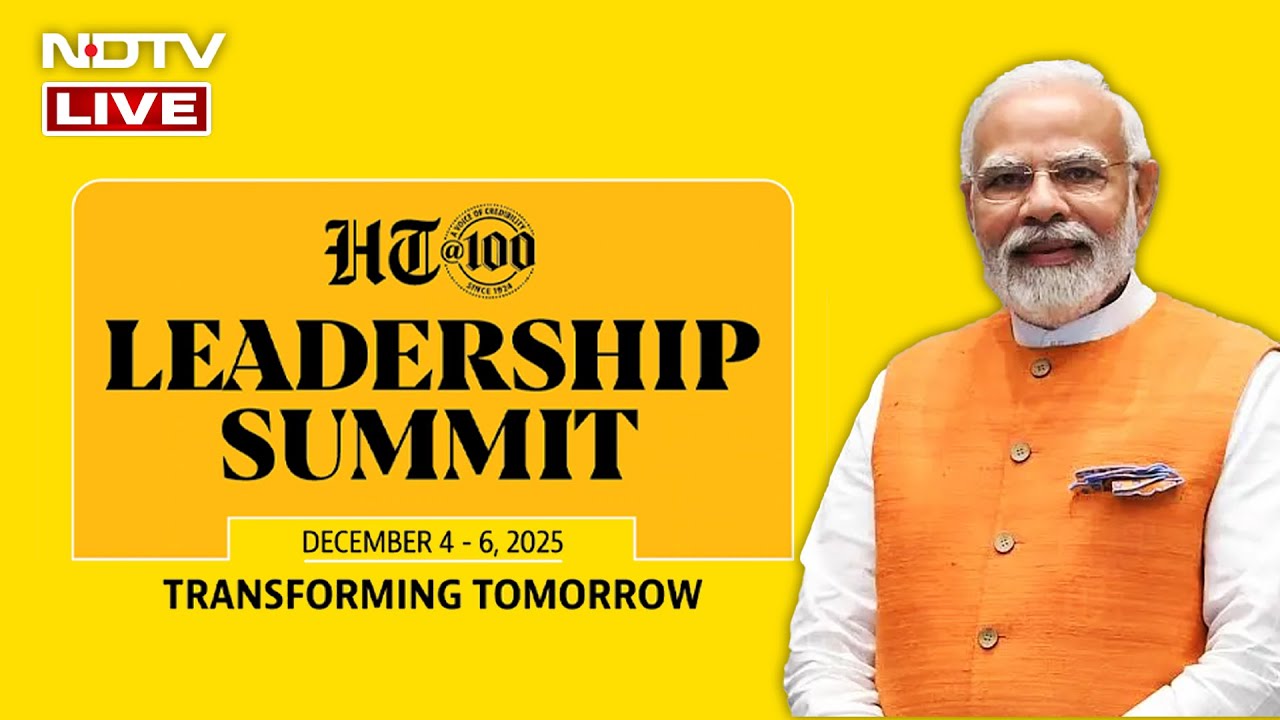 HT Leadership Summit LIVE | PM Modi, S Jaishankar Speak At HT Leadership Summit 2025