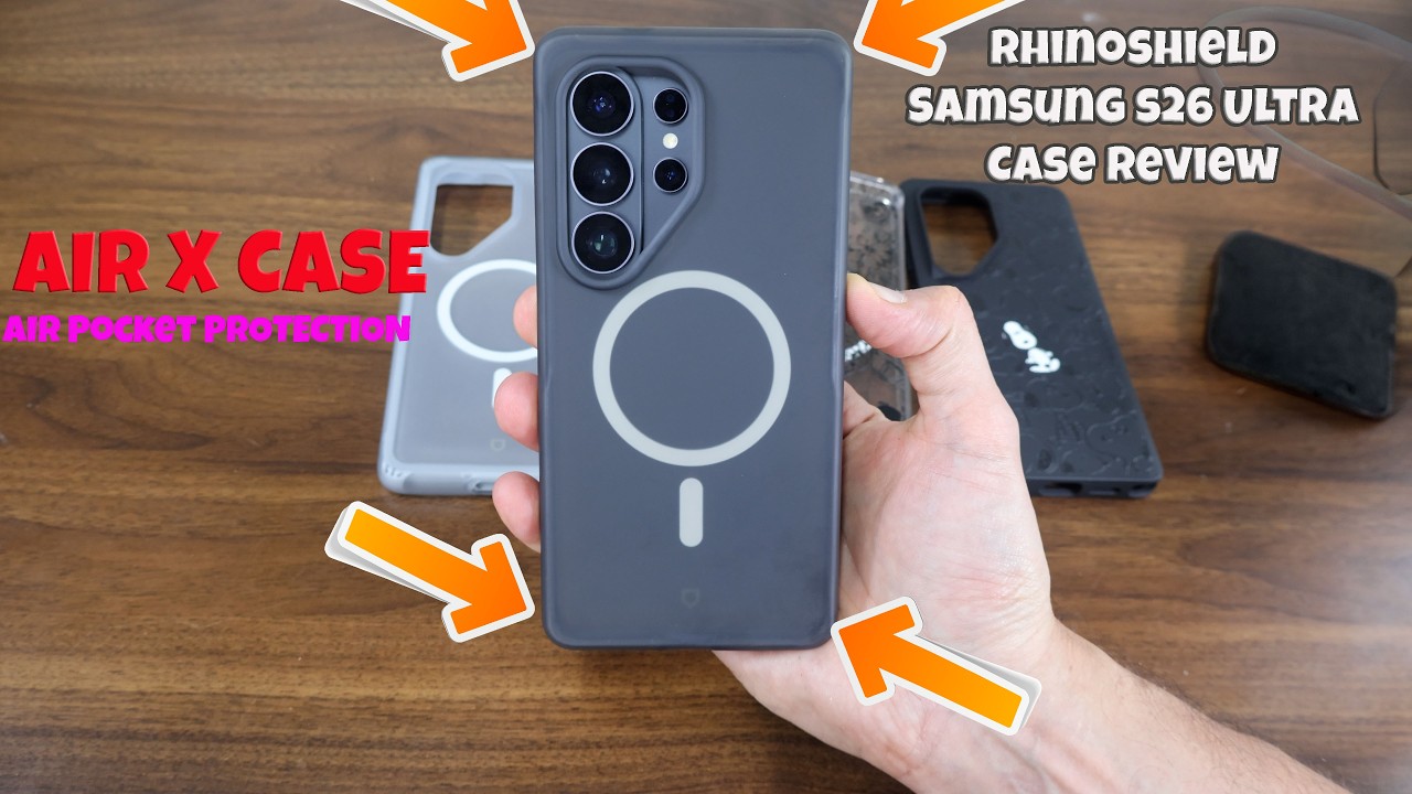 Samsung S26 Ultra Rhinoshield Case Review: Air X Case!