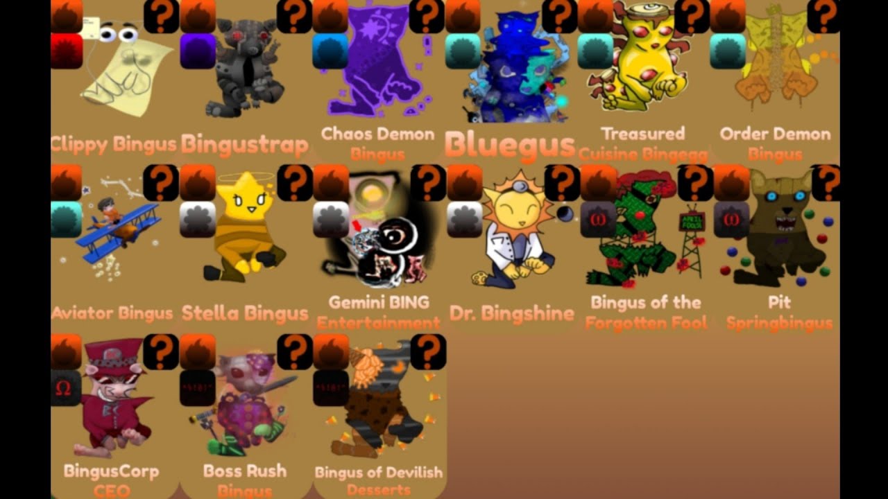 Roblox Find The Binguses how to get all Secret Binguses