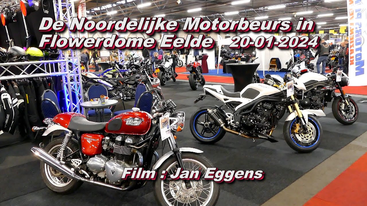 De Noordelijke Motorbeurs in Flowerdome Eelde 20 01 2024