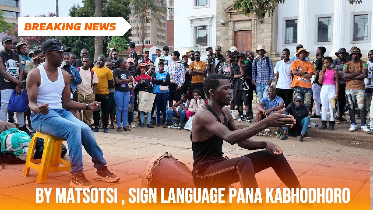 Matsotsi & Kabhodhoro vachiverenga news ne sign language