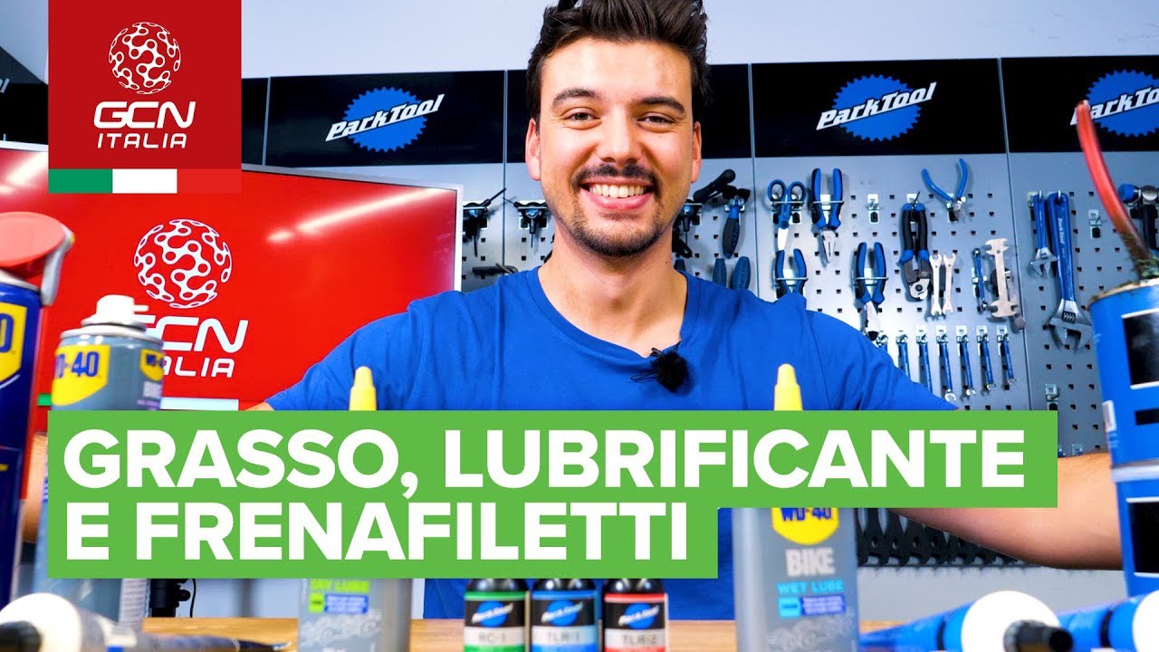 Grasso, lubrificante e frenafiletti: facciamo chiarezza | Manutenzione base per bici da strada