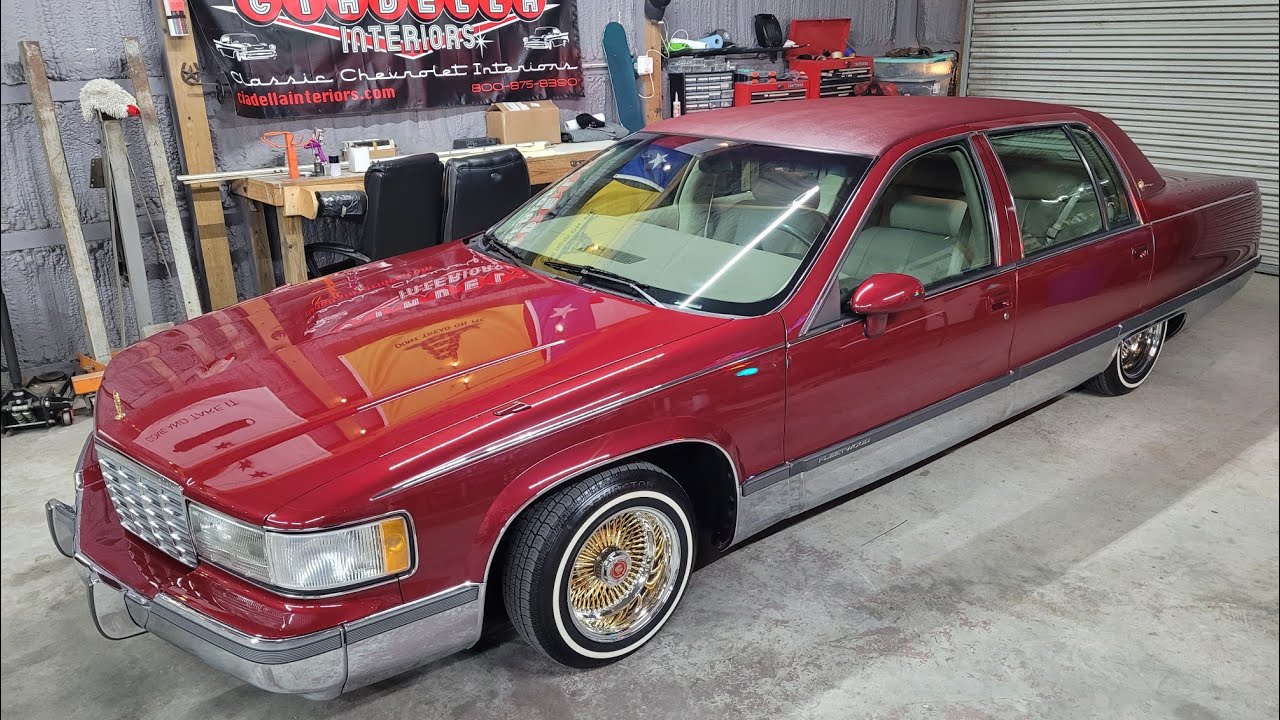 CADILLAC FLEETWOOD BROUGHAM... ЧТО ДАЛЬШЕ? / ГИДРАВЛИКА ИЛИ ПОДУШКИ БЕЗОПАСНОСТИ? / ЛОУРАЙДЕР / С...