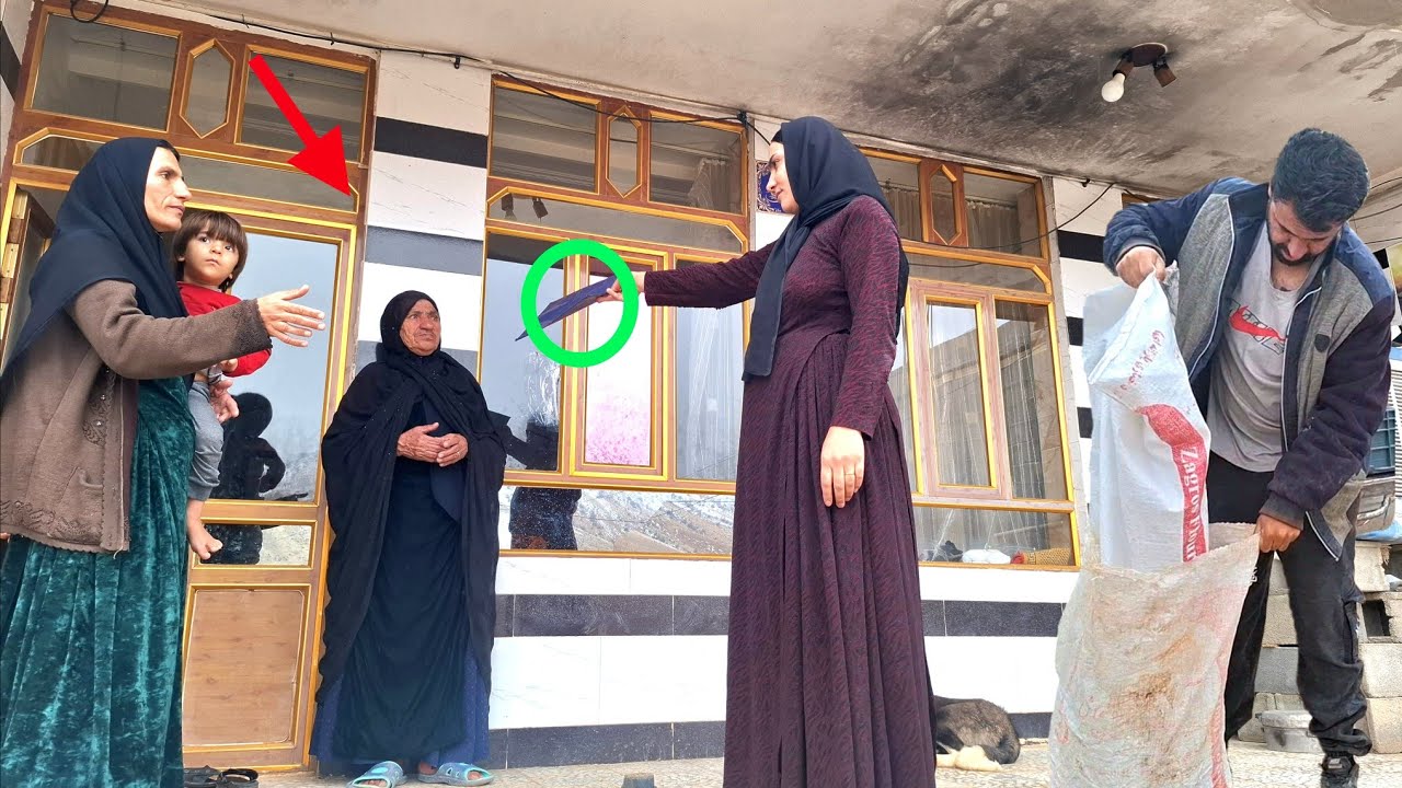 The neighbor's wife found out the truth 😟 The moment Zainab's life collapsed