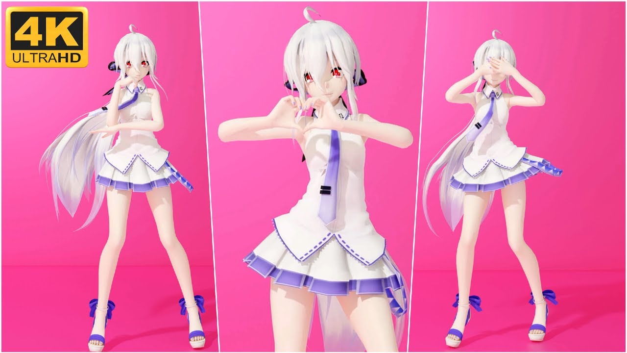 [MMD/Blender/4K]하쿠(弱音HAKU) - 베놈(Venom/ベノム)