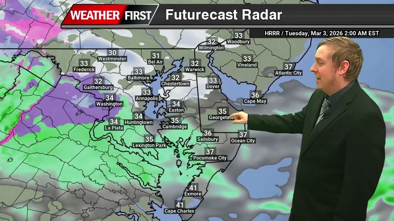 Afternoon / Evening Forecast 3/2/26