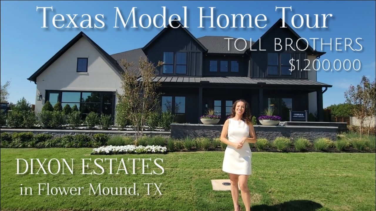 *New* DIXON ESTATES in Flower Mound, TX | Toll Brothers Model Home Tour