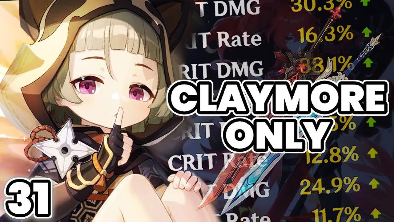 Spending 1,000 Resin to Build Sayu! (Genshin Impact Claymores Only)