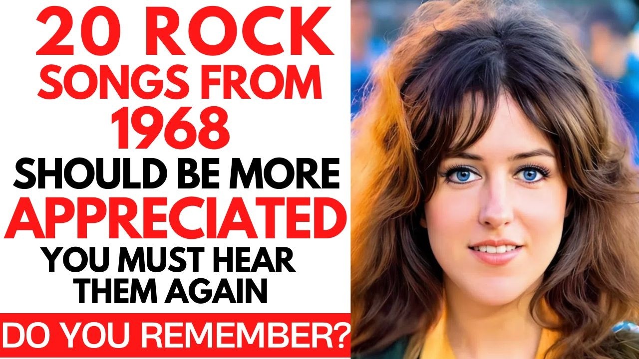 20 Rock Songs from 1968 That Should Have Been Hits!