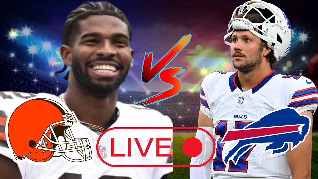 Cleveland Browns Vs Buffalo Bills : LIVE Game Reactions & Commentary