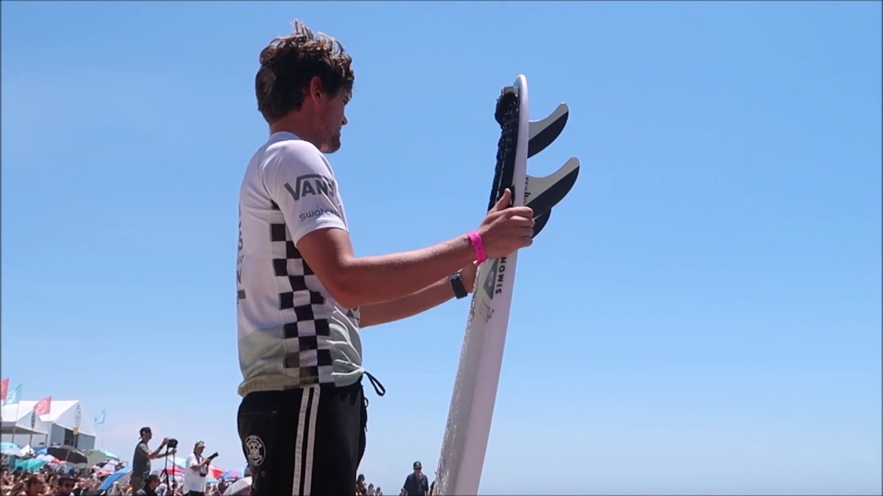 My Vlog#23 -US Open of Surfing 2018-The surfers and surfing game-衝浪比賽和選手特輯（帥爆了）