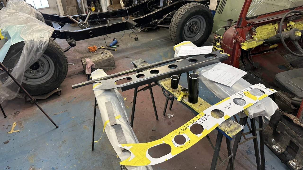 How I Restored a rusted out FJ40 Land Cruiser frame!
