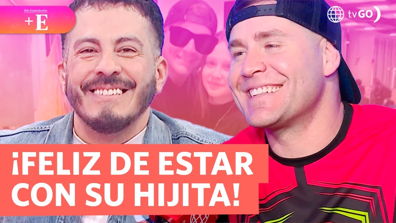 Pancho Rodríguez recibió la visita de su pequeña Isabella | Más Espectáculos (HOY)