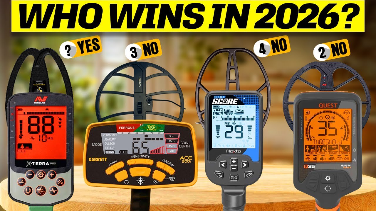 Best Metal Detectors 2026 - The Only 5 You Should Consider Today