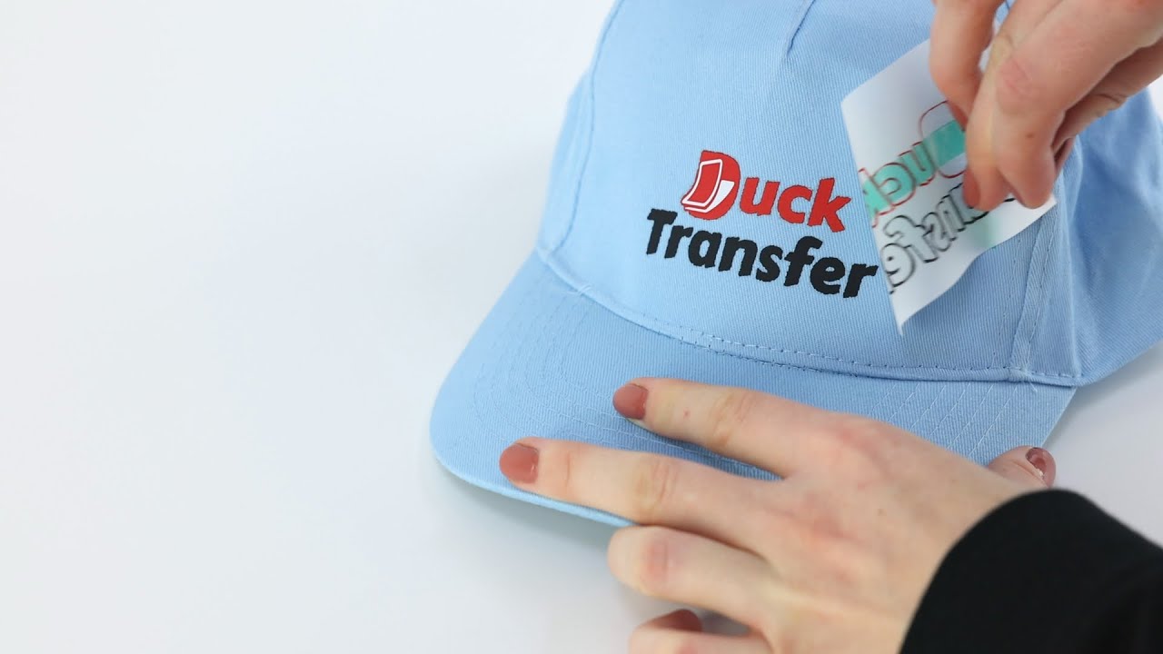 Casquette - Comment poser un transfert sérigraphique ?