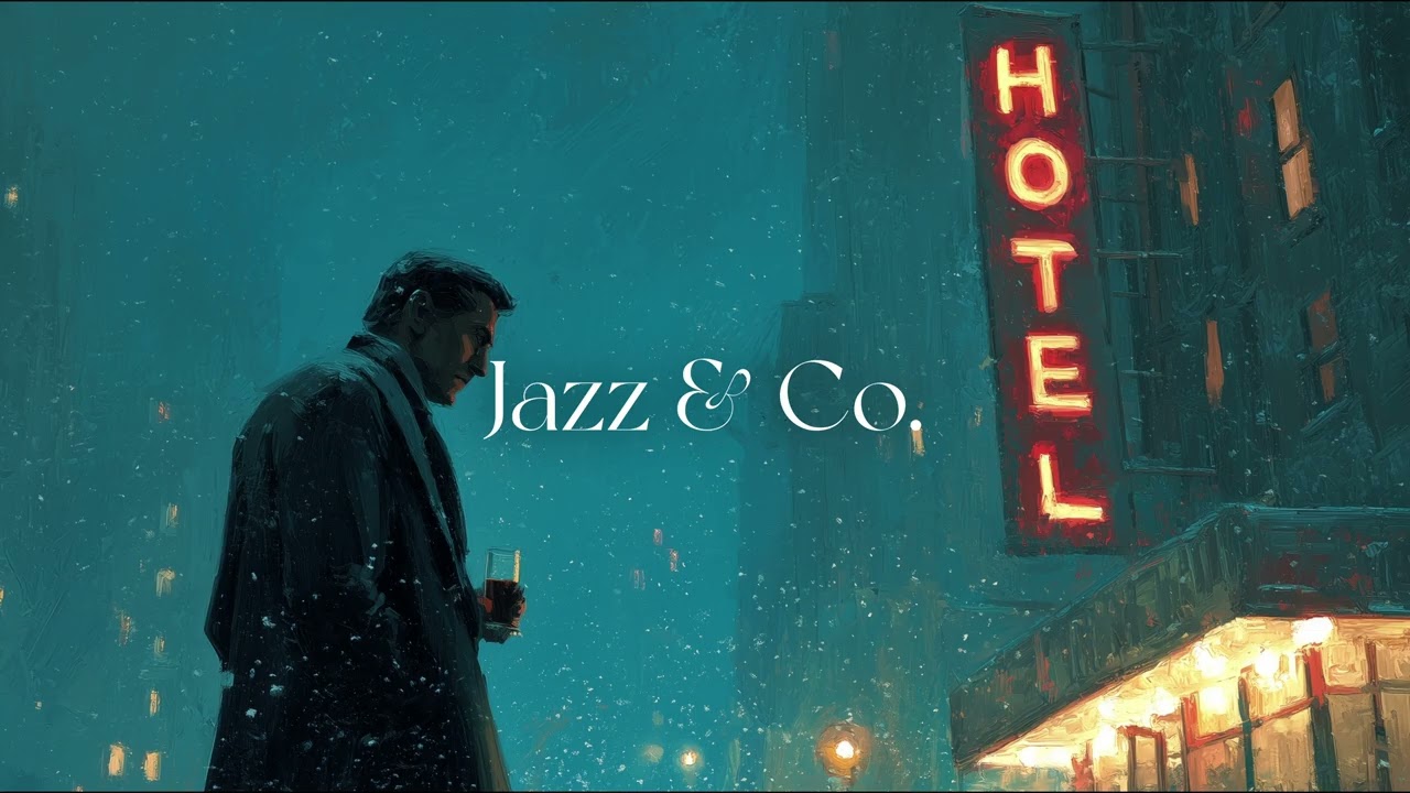 Chicago Hotel After Midnight — 1950s Late Night Jazz for Reflection | Vintage Jazz Club
