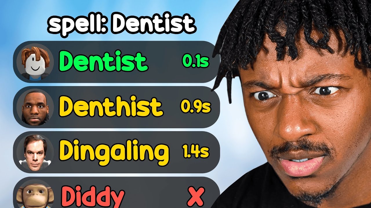 ROBLOX KIDS CAN'T SPELL 😂