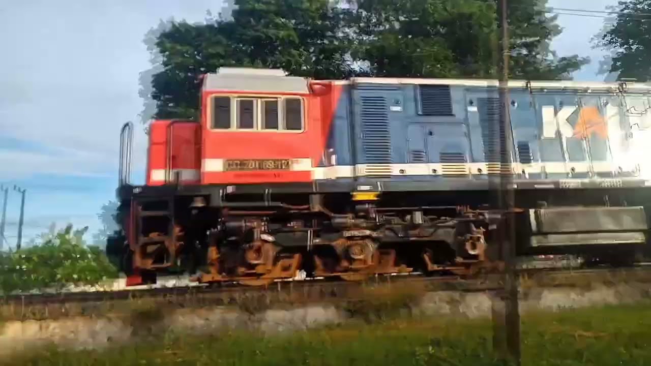 Ramainya kereta di Jombang 