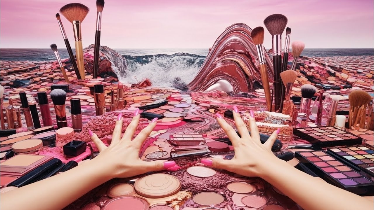 In Which Ocean Would You Dive? ✨💎 Ultra Relaxing & Satisfying Jelly + Makeup ASMR