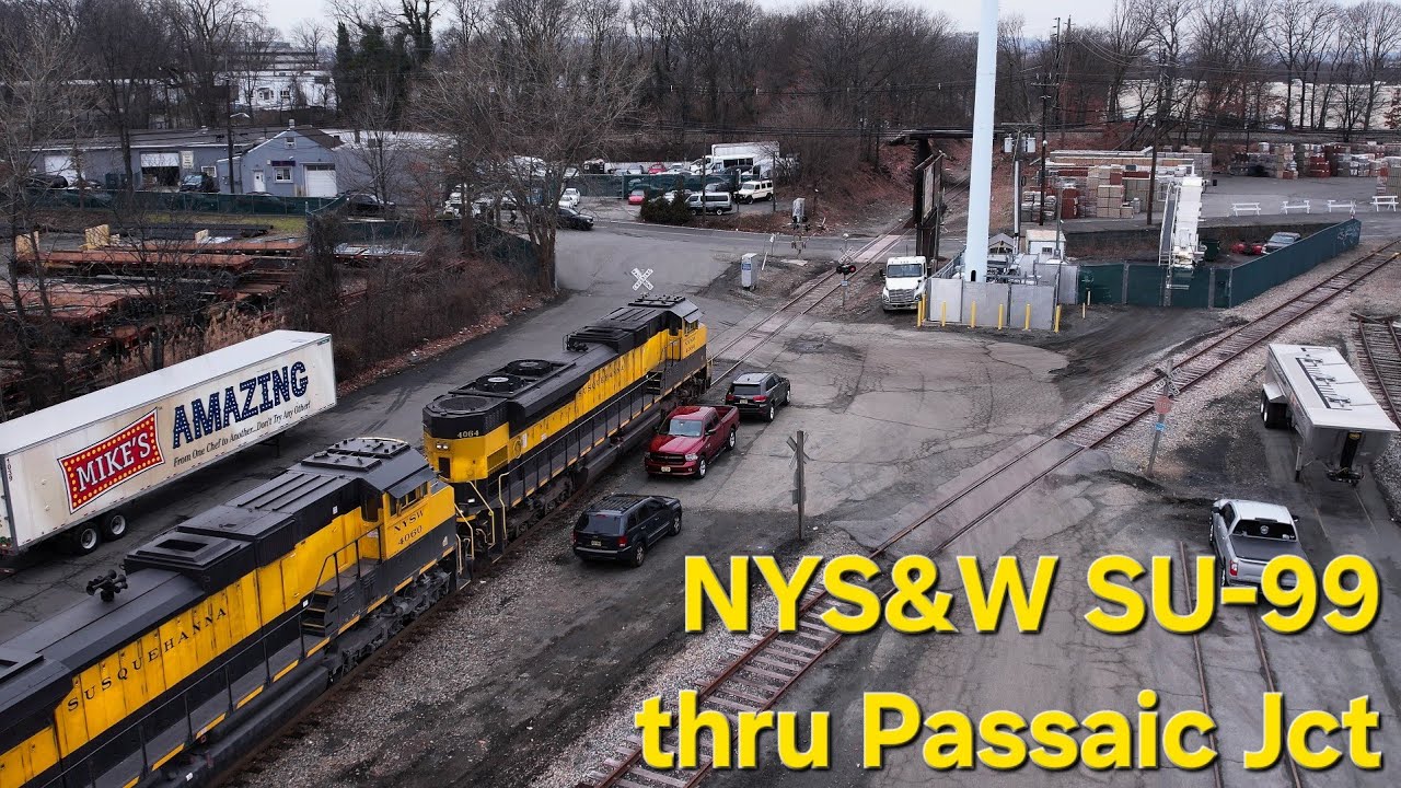 NYS&W SU-99 through Passaic Junction