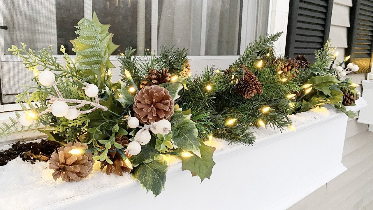 Winter Window Box