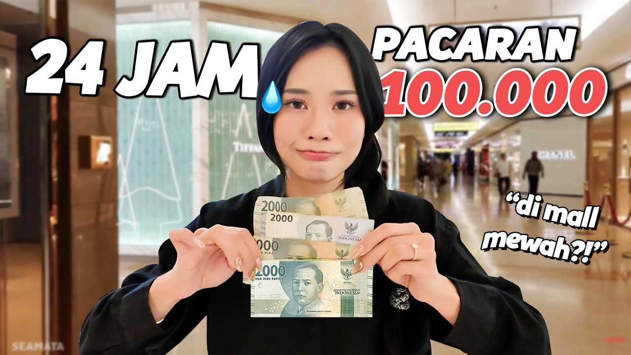 24 JAM PACARAN BUDGET 100 RIBU 😭